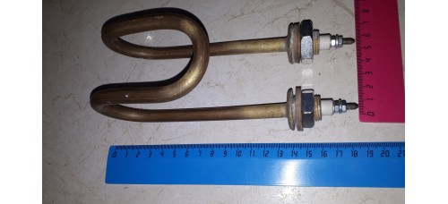 ТЭН водяной 1,5 квт. (для дистилляторов) Тип ТЭН-55А10/1,5Х220